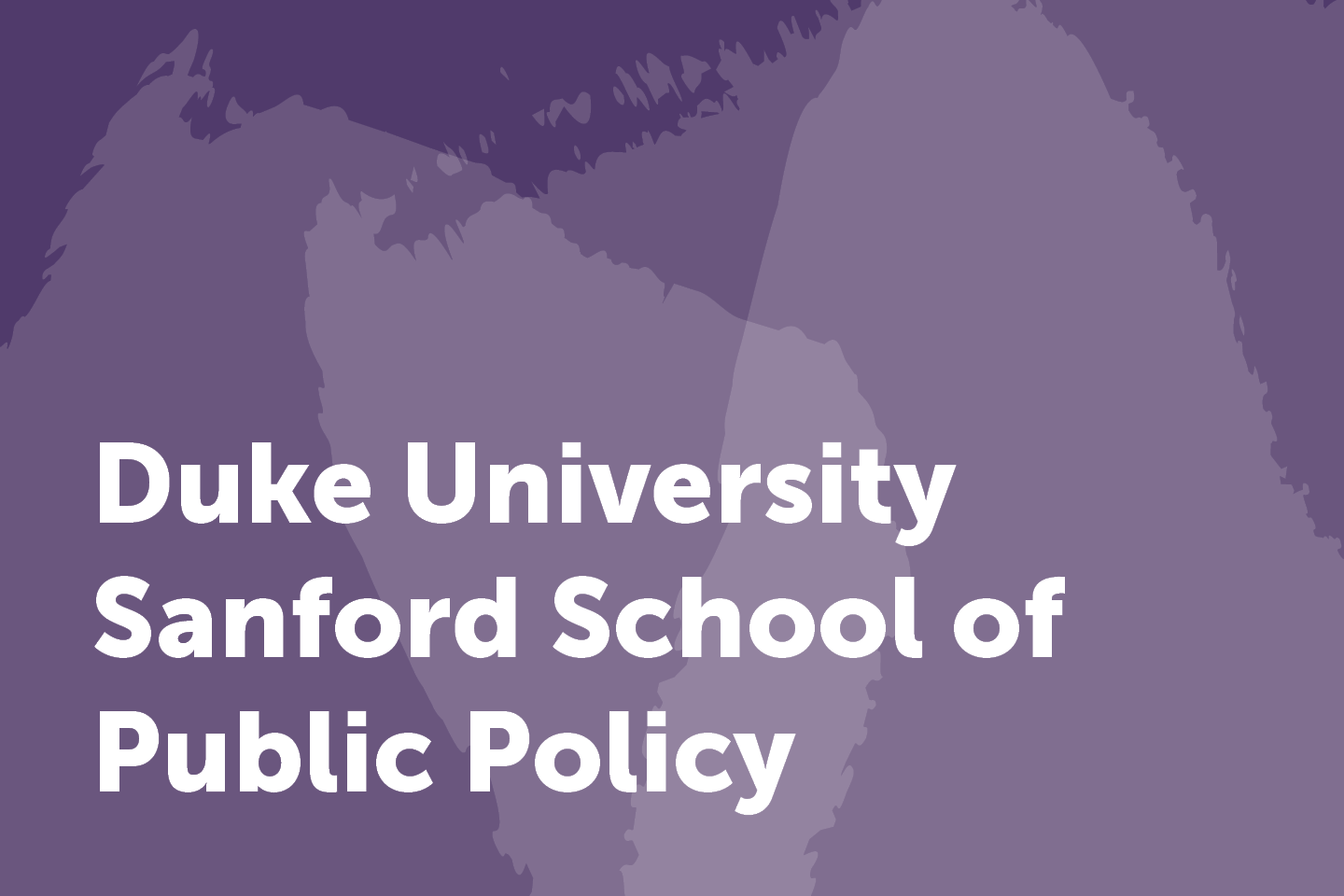 duke university sanford school of public policy